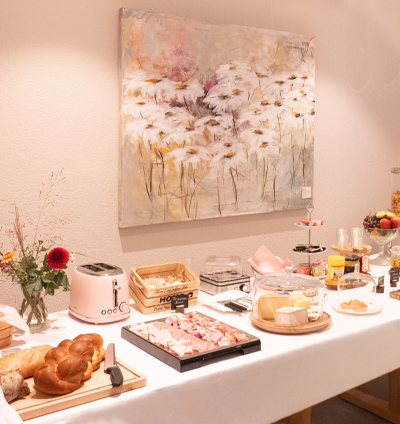 Nollen genussvolles Frühstücksbuffet