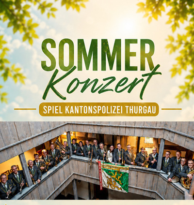 Nollen Sommerkonzert Spiel Kantonspolizei Thurgau